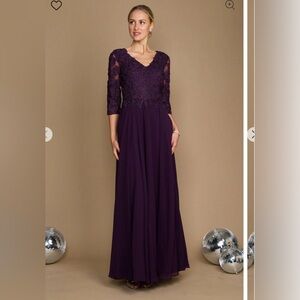 Dylan & Davids Long Formal Mother of the Bride Dress